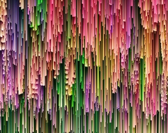 Wzór do haftu - Geometryczna sztuka abstrakcyjna - jasne kwiaty, haft krzyżykowy PDF, natychmiastowe pobranie