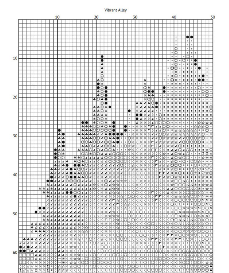 Enchanted Forest Counted Cross Stitch Pattern, Whimsical Nature ...