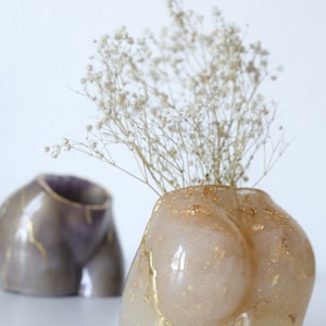 Vaso per il corpo / corpo di donna / vaso di fiori / portapenne / portamatite / fioriera per il corpo / fioriera per bottino / fioriera per culo