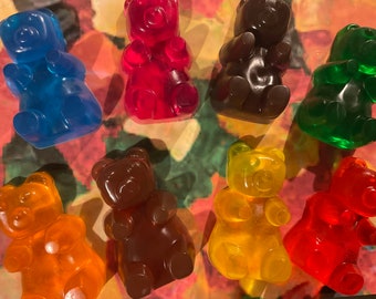 Handmade Gummy bear SLS Free soap