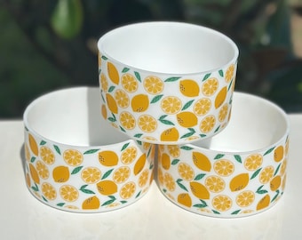 Stivale in silicone per bicchieri Stivale in silicone al limone Stivale in silicone giallo Stivale per bicchieri da 40 once Accessori per bicchieri Stivale per bicchieri Stivale moderno semplice