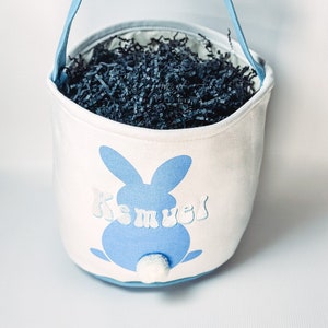 Easter basket Personalized Easter Basket monogram easter basket  girls basket boys basket girls easter basket embroidered rabbit