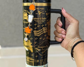 Adorno de calabaza para taza Stanley, placa con nombre para vaso Stanley, placa con nombre de calabaza para Stanley, dijes para vaso