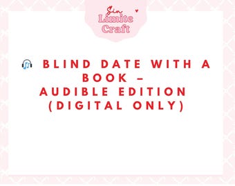 Blind Date with an Audio Book OnlyYou Pick the Genre, Gift for Her Him Romance Thriller  Mystery  Fantasy Fiction Audiobook Reader