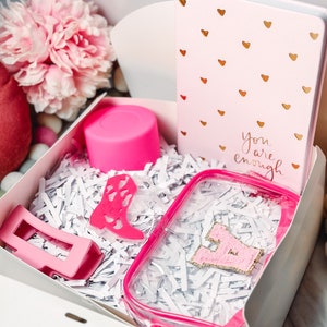 Tumbler accessories gift box Personalized Birthday Gift for Her Friend Gift Box Set for Women Gift  Valentines Day Heart Gift  Mom gift