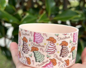 Cowboy Christmas cake Cowboy Hat Tumbler Boot Christmas Cowgirl Boot Tumbler  Holiday Boot with  Christmas Tumbler Accessory  Christmas set