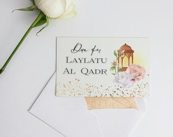 Laylatu Al qadar duas cards / Last 10 days of Ramadan/ Ramadan duas cards/ Duas cards with reference/ Duas cards for Laylatu Al qadr