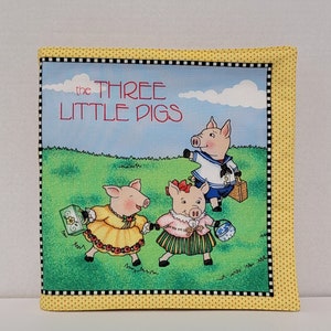 Three Little Pigs - Cloth/Fabric Baby Book