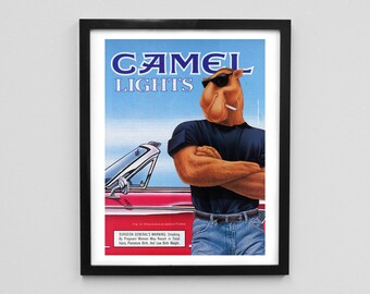 Camel 1990's Magazine Ad Print - Cigarettes