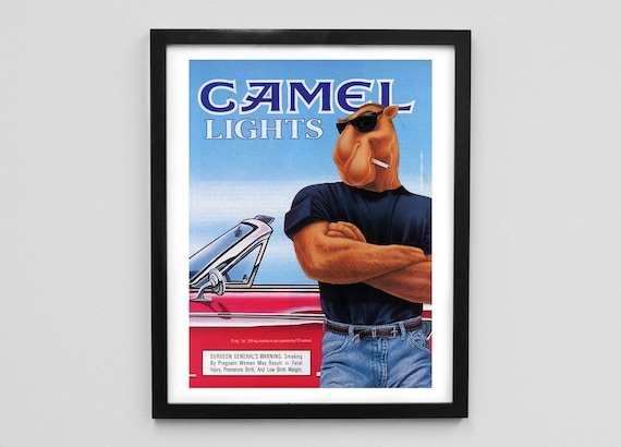 Camel 1990's Magazine Ad Print - Cigarettes - Etsy