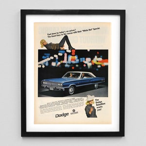 1967 Dodge Coronet 440 Magazine Ad Print - 60&#39;s Advertising