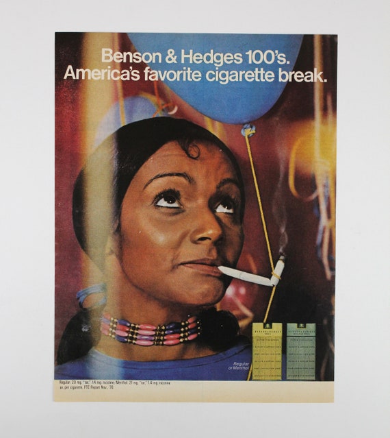 1971 Benson & Hedges Magazine Ad