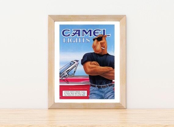 Camel 1990's Magazine Ad Print - Cigarettes - Etsy