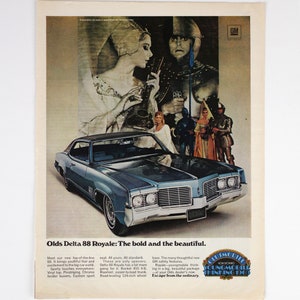 1969 Olds Delta 88 Magazine Ad - Oldsmobile Print Ad