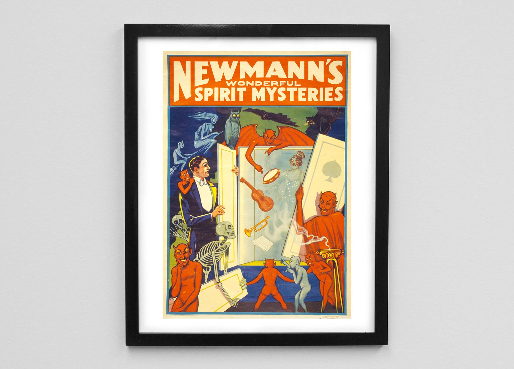 Newmanns Wonderful Spirit Mysteries Poster