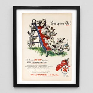 Texaco Dalmatians - Etsy