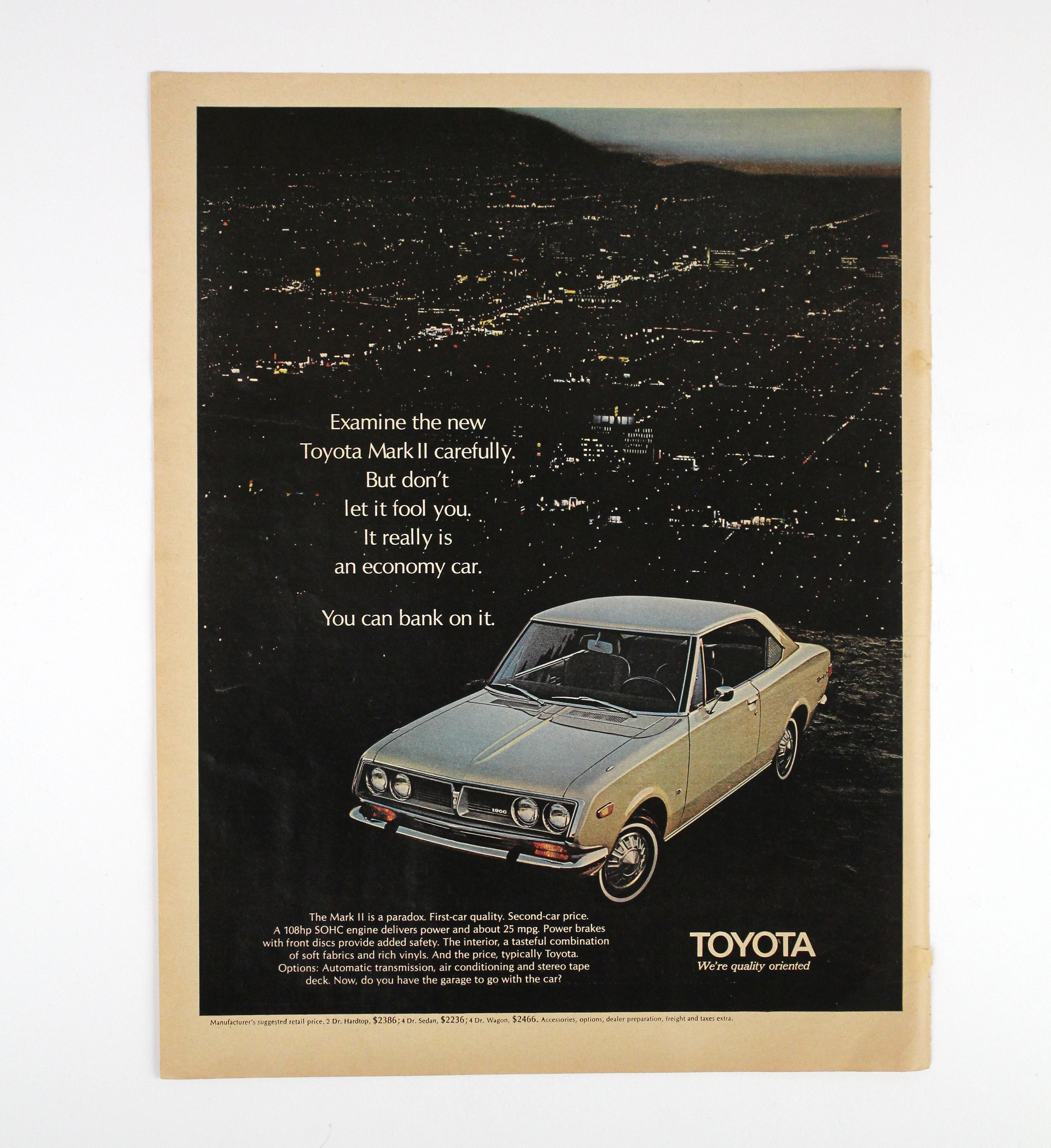 1970s Car Ads