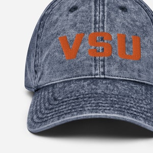 VSU Virginia State Embroidered Cap Cotton Twill image 1