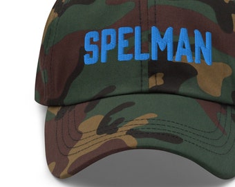 Spelman College | Embroidered Cap | Camo Print