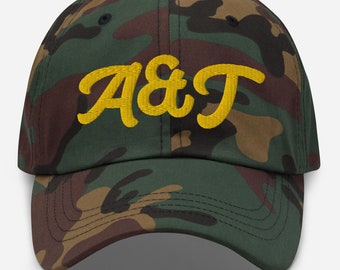 NC A&T | Embroidered Camo Cap