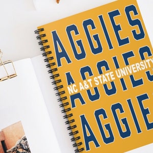 NC A&T Aggies | HBCU Notebook | 8x6 in