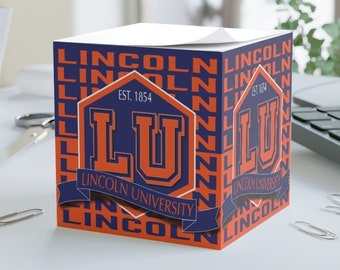 Lincoln University Sticky Notes | 700 sheets | HBCU Cube