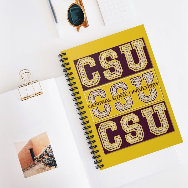 Central State CSU | HBCU Notebook | 8x6 size