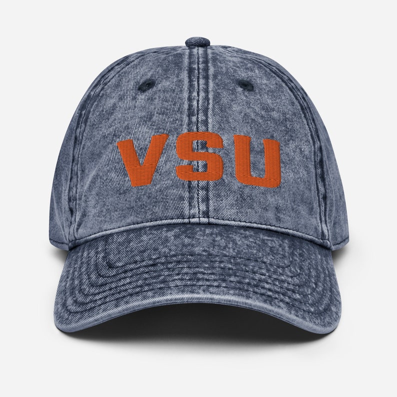 VSU Virginia State Embroidered Cap Cotton Twill image 1