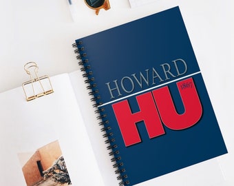 Howard HU | HBCU Notebook | 8x6 size