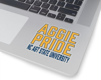 Aggie Pride NC A&T | Decal / Laptop Sticker | Transparent