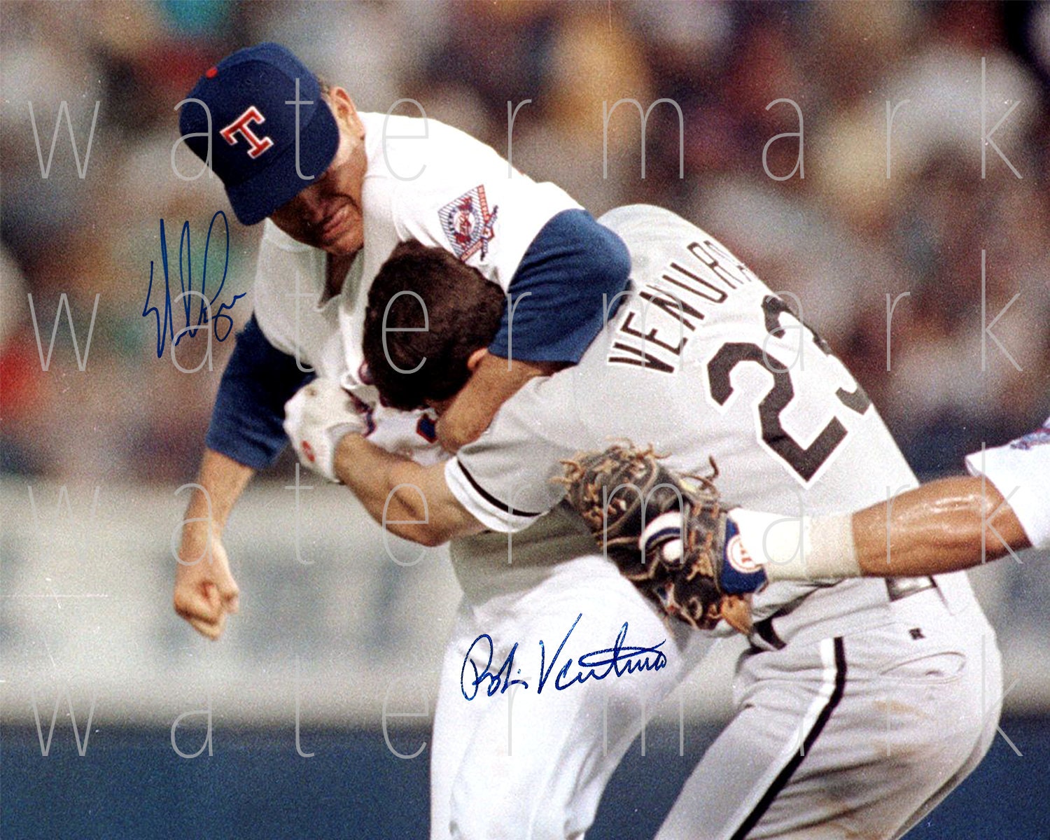 ROBIN VENTURA SIGNED AUTOGRAPH 8x10 PHOTO - CHICAGO WHITE SOX ALL