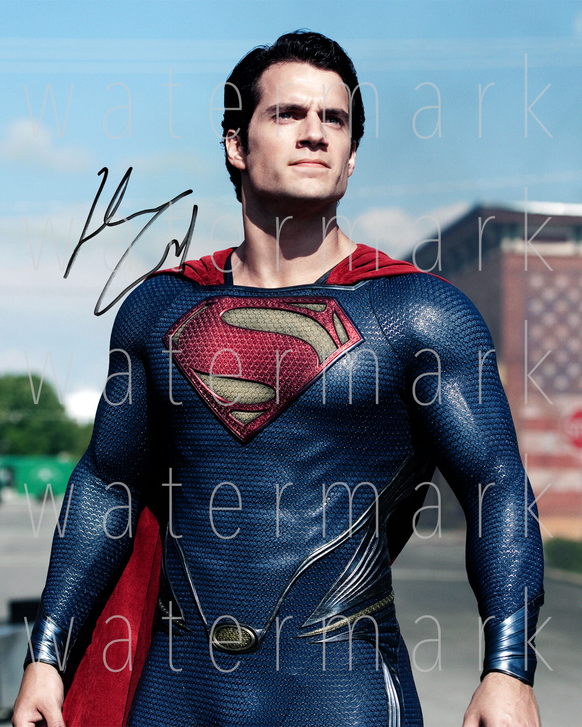 Henry Cavill Superman 11x14 Glossy Photo