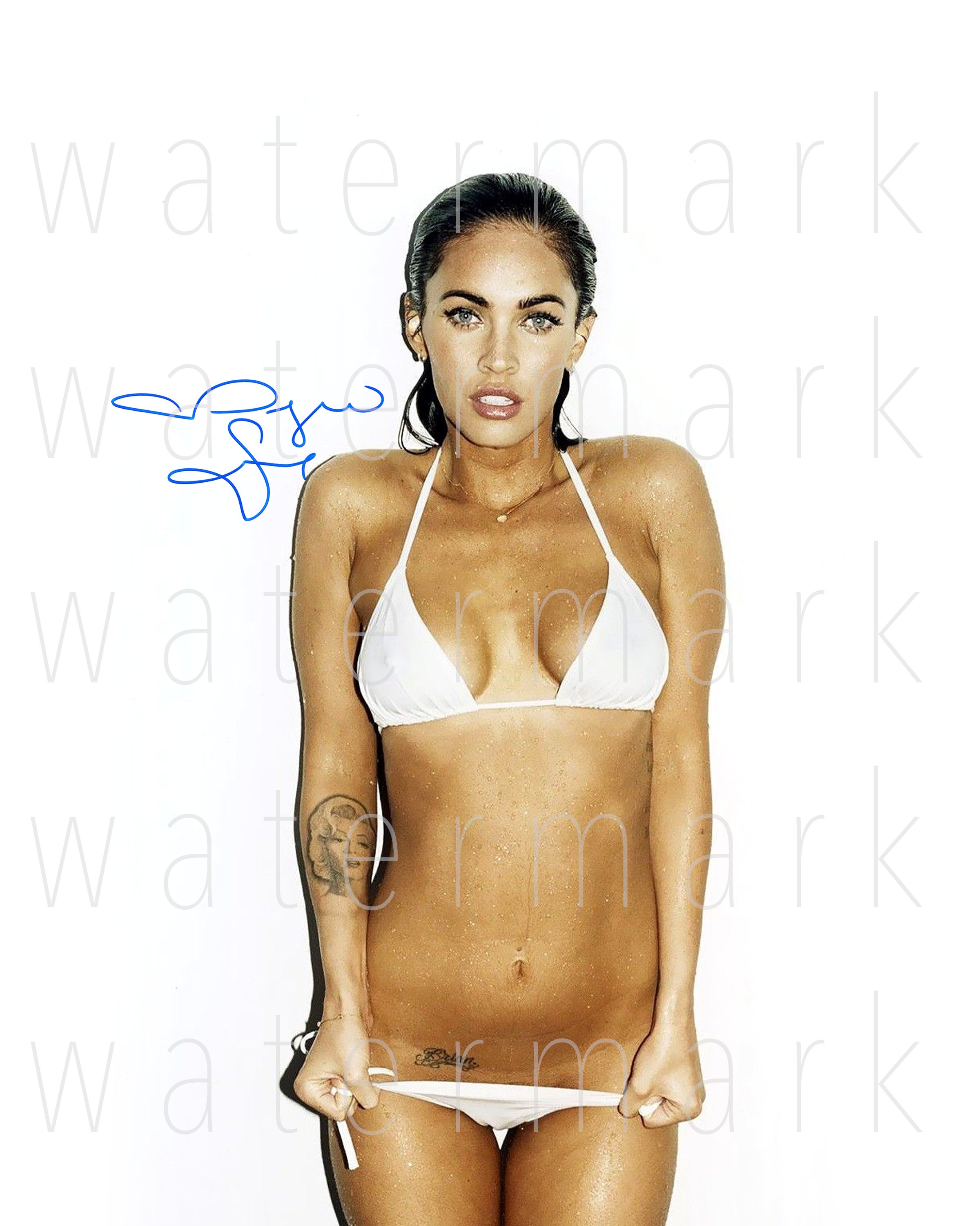 Megan Fox Sexy Hot Signed 8x10 Photo Autograph Etsy