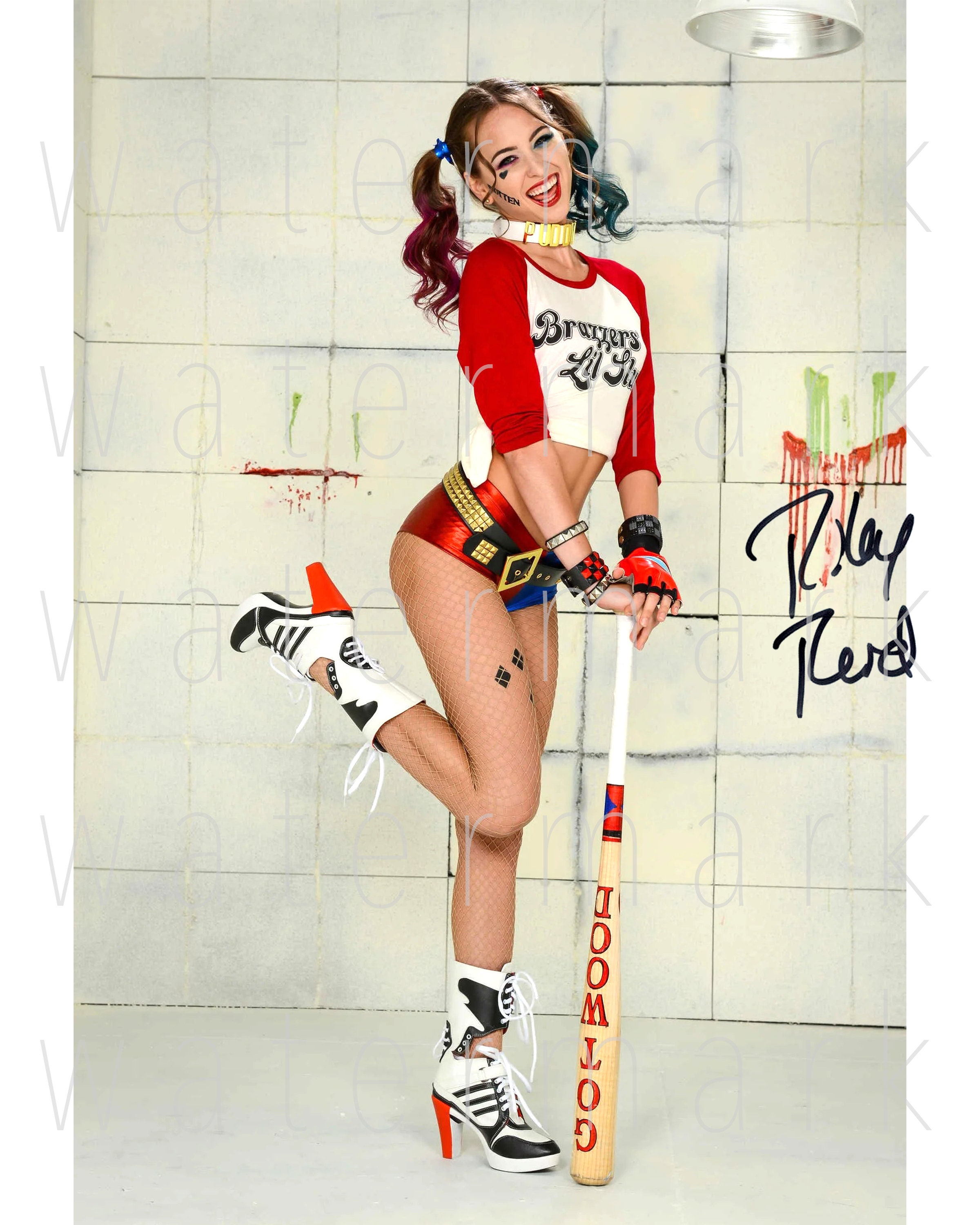 Riley Reid Harley Quinn Sexy Hot Signed 8x10 Photo Autograph Photograph  Poster Print Reprint - Etsy