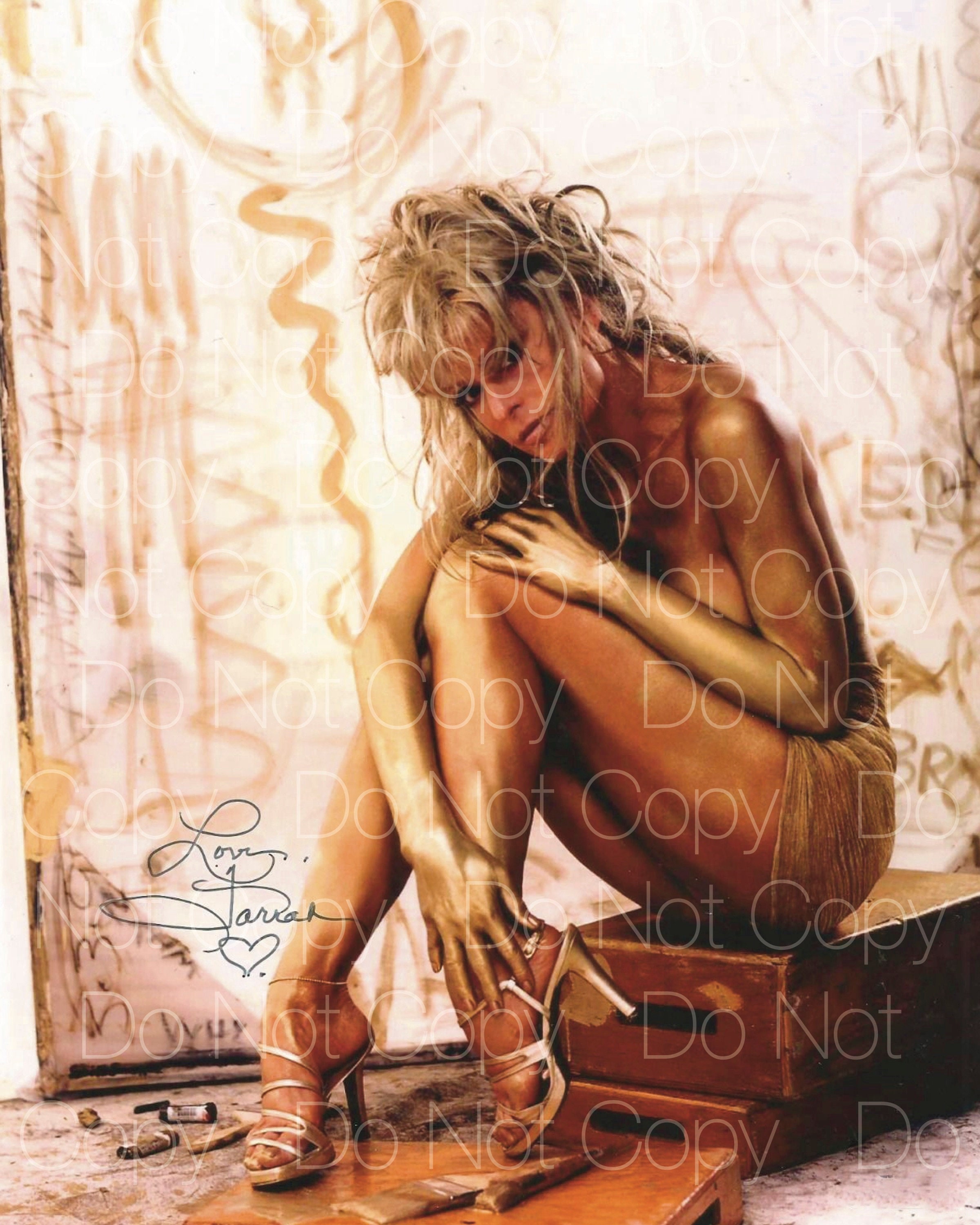 Farrah Fawcett Signed 8x10 Photo Autograph Photograph Poster Print Reprint  - Etsy