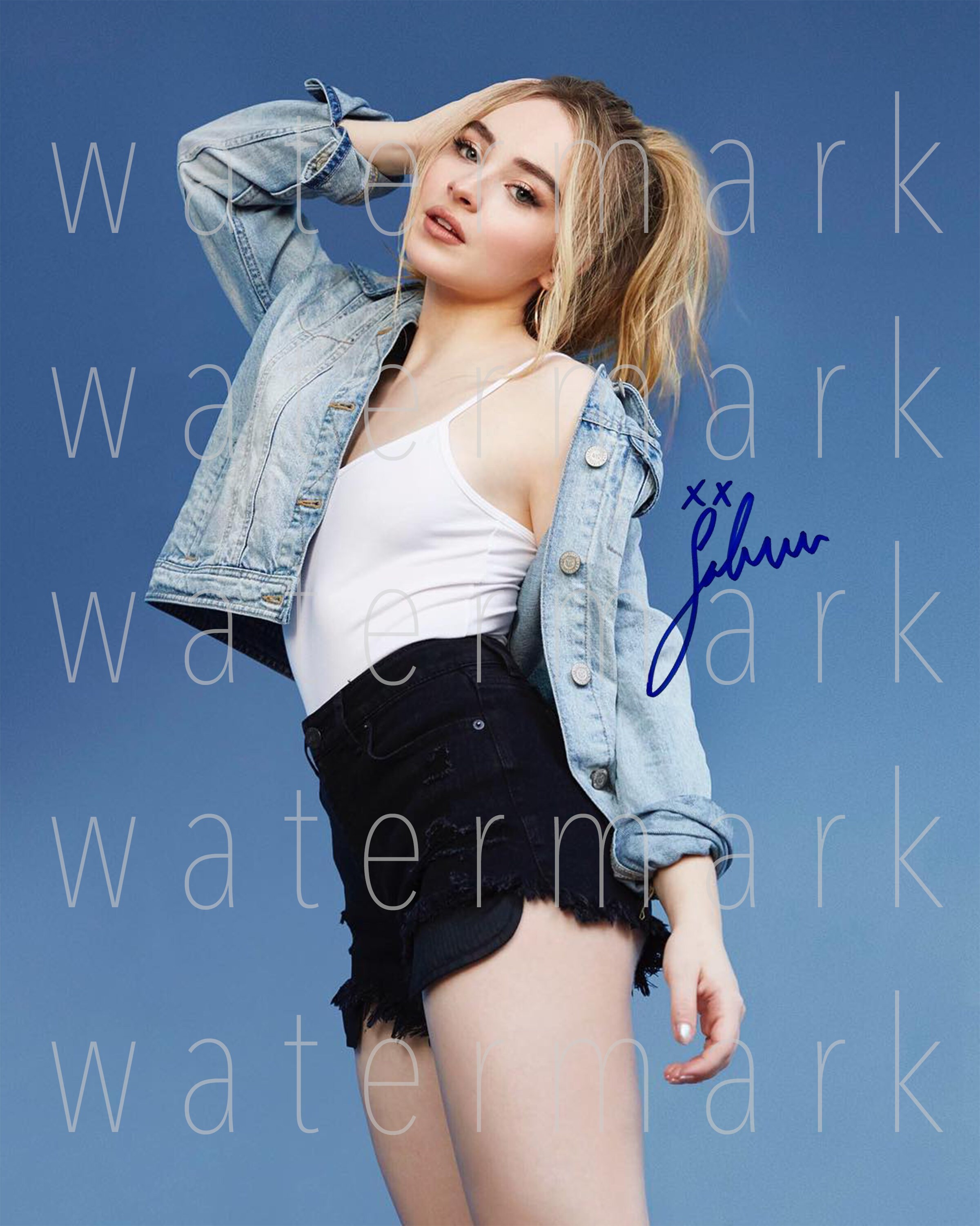 Sabrina Carpenter Sexy Hot Signed 8x10 Photo - Etsy UK