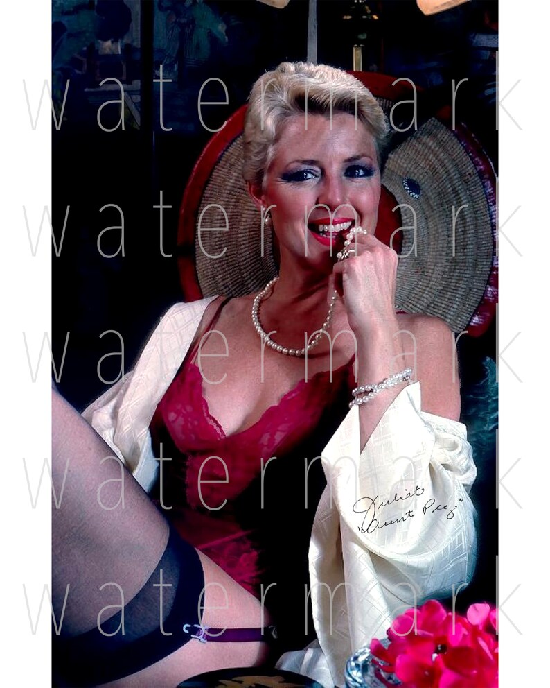 Juliet Anderson Aunt Peg Sexy Hot Vintage Adult Star Signed - Etsy