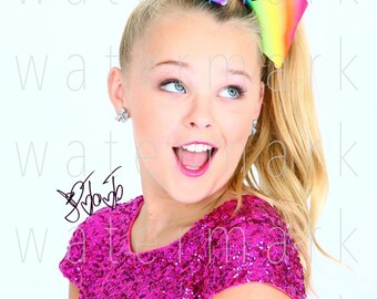 Jojo Siwa Autograph - Etsy