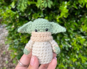 Handmade Baby Alien Amigurumi