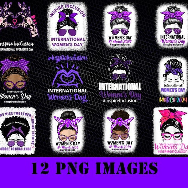 International Women's Day 8 March 2024 Inspire Inclusion Png, Heart Sign PNG, Love Hands Women's Day Digital Download