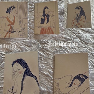 Byul, Hanbok (set of 5  cards)