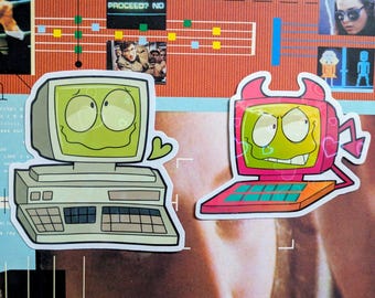 Electric Dreams 1984 Edgar Stickers