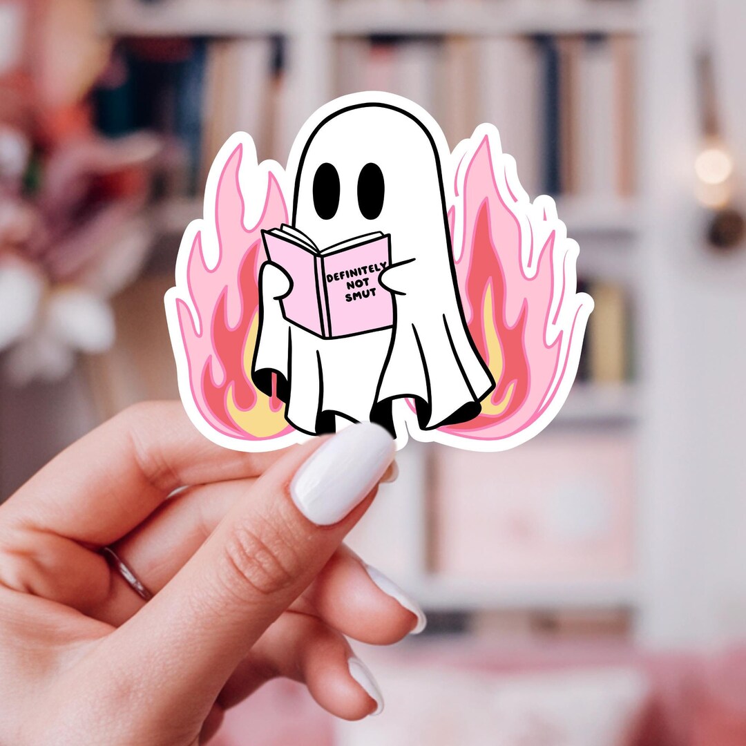Ghost Reader Smut Sticker: Book Lover Gift - Etsy