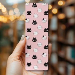 Cute Cats Bookmark | Bookworm Gifts | Librarian Gift | Book Lover | Gifts for Readers