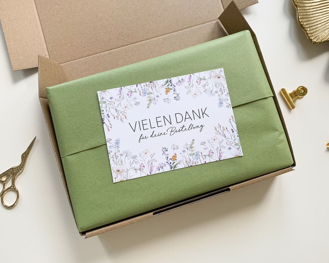 Personalisierte Dankesaufkleber, Etiketten für Kleinunternehmen, 3 A4-Bögen Personalisierte Dankesaufkleber, Etiketten für Kleinunternehmen, 3 A4-Bögen