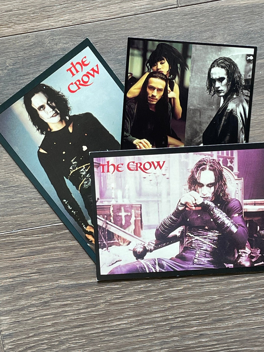 The Crow Set of 3 Postcards - Etsy