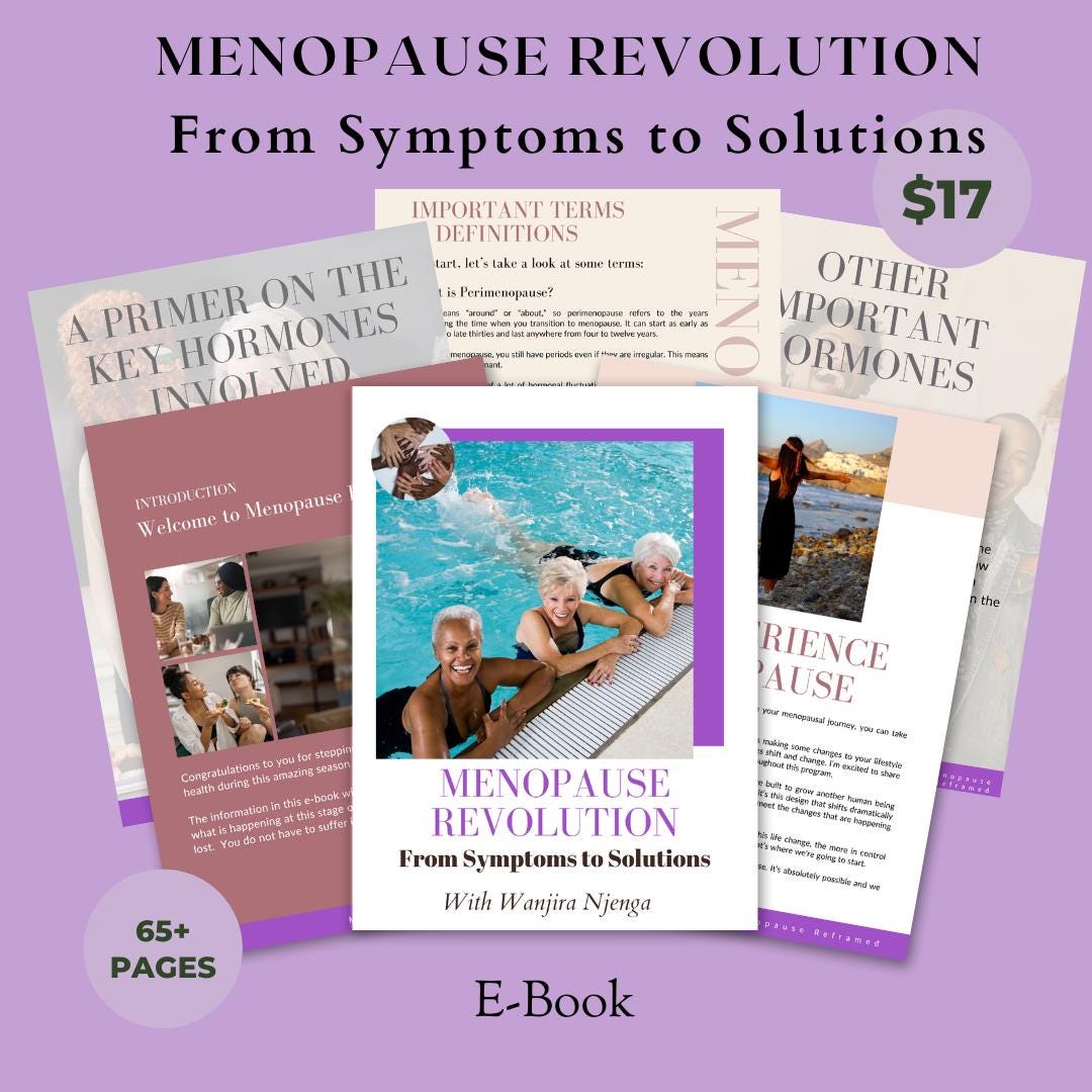 Menopause Revolution - From Symptoms to Solutions - Etsy