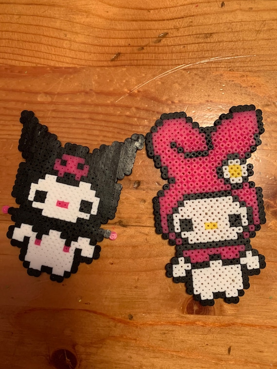 My Melody and Kuromi Mini Perler Beads Etsy