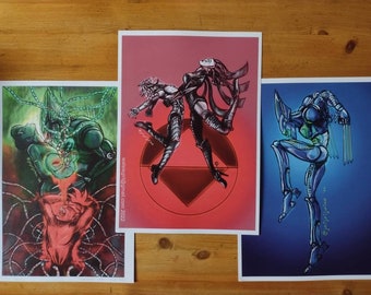 A4 Reboot-inspired art prints - Seconds