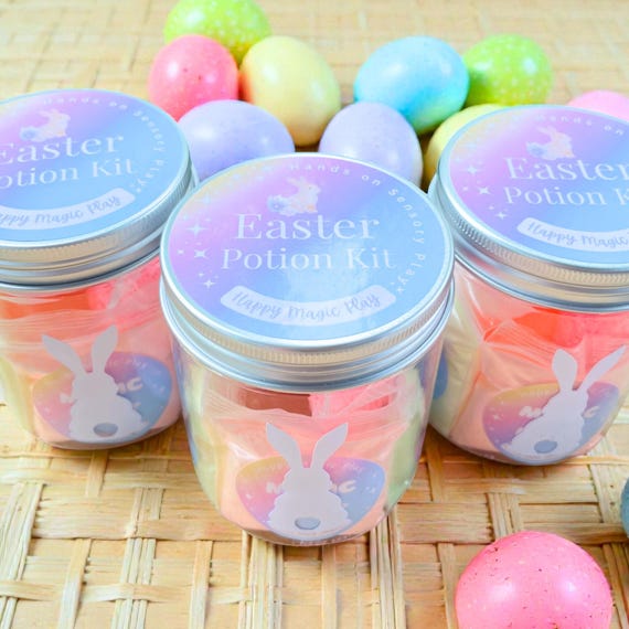Easter Potion Making Jar: Kids Sensory Gift